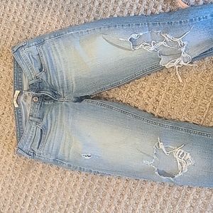 Hollister distressed jeans